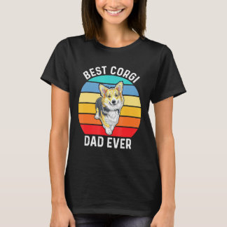 Mens Corgi für Corgi Dog Vater Pembroke Welsh Corg T-Shirt