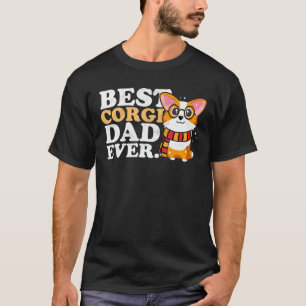 Mens Corgi Vater Bester Corgi Vater je T-Shirt
