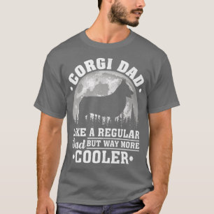 Mens Corgi Vater wie ein regelmäßiger Vater Funny T-Shirt
