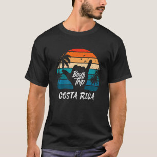 Mens Costa Rica Typ Ausflug Matching Vacacation Su T-Shirt
