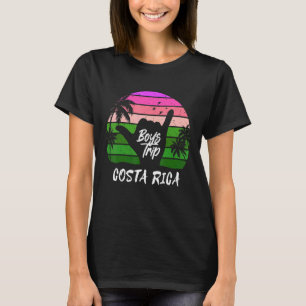 Mens Costa Rica Typ Ausflug Matching Vacacation Su T-Shirt