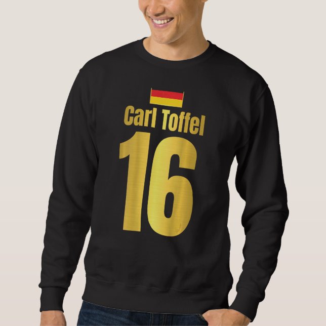 Mens Costume Carnival & Carnival Deutschland Sauf  Sweatshirt (Vorderseite)