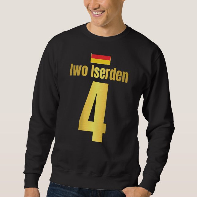 Mens Costume Carnival & Carnival Deutschland Sauf  Sweatshirt (Vorderseite)
