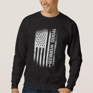 Mens Craftsman Retro Graphic Electrician Worker To Sweatshirt