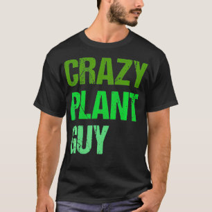 Mens Crazy Pflanze Typ T-Shirt