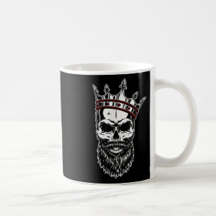 Mens Crown Skull Fashion Tattoo Kaffeetasse