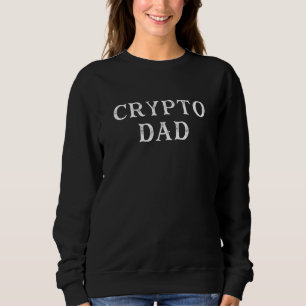 Mens Crypto Vater Trader Ethereum Bitcoin Vater Ho Sweatshirt