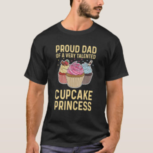 Mens Cupcake Bäckerei Angebot für einen Vater Cupc T-Shirt