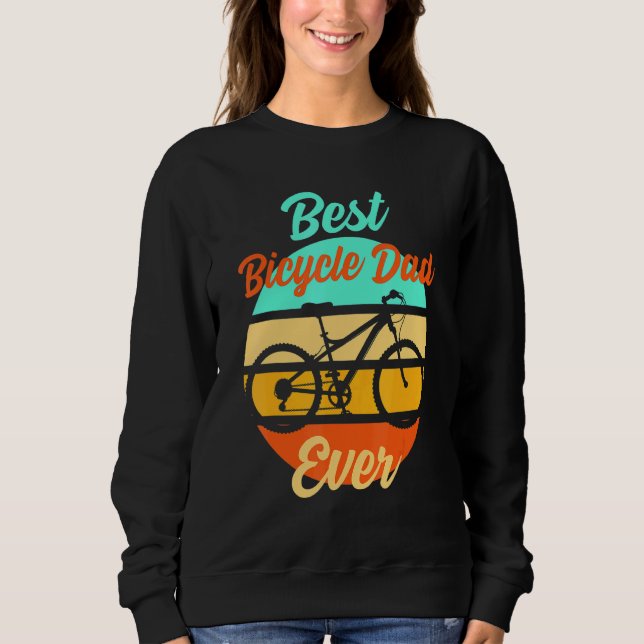 Mens Cyclist Papa Vater Vater's Day Downhill Ebi Sweatshirt (Vorderseite)