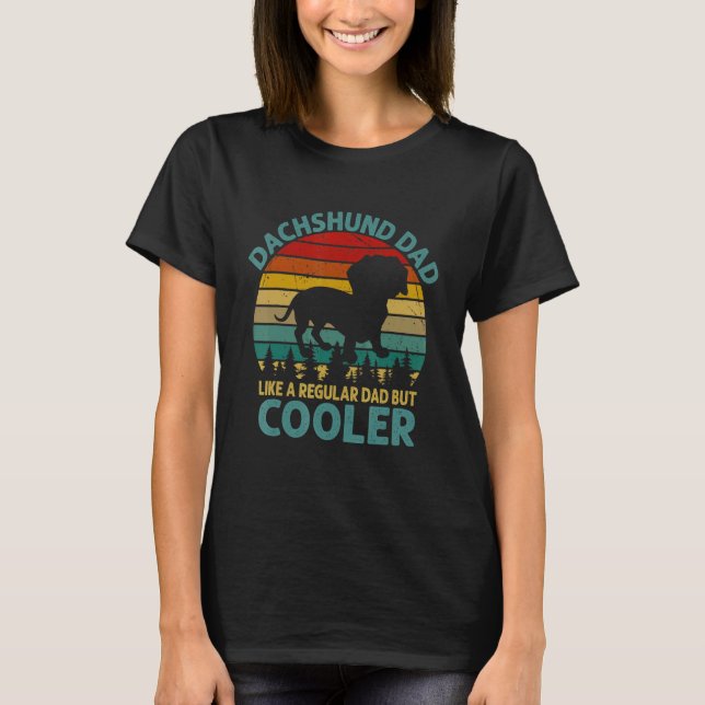 Mens Dackel Würstchen Dackel Dackel Wurst Hund Jun T-Shirt (Vorderseite)