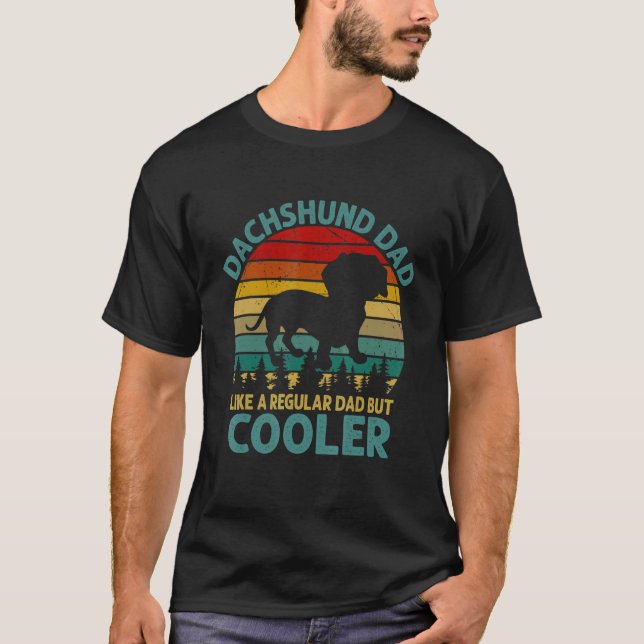 Mens Dackel Würstchen Dackel Dackel Wurst Hund Jun T-Shirt (Vorderseite)