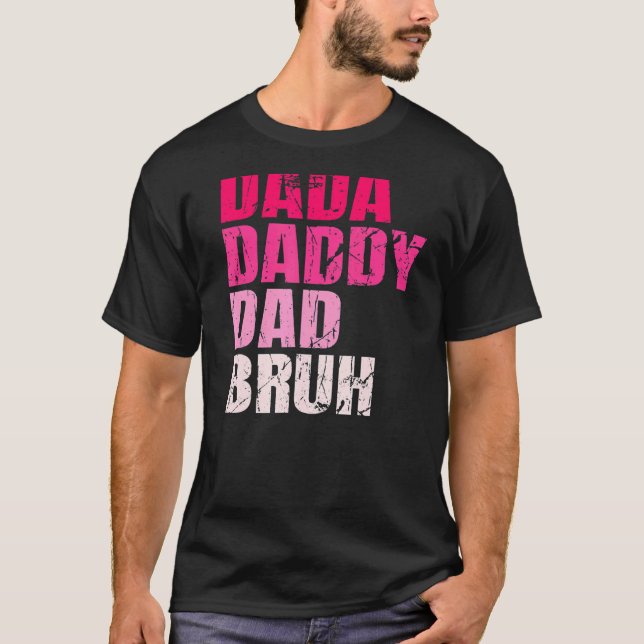 Mens Dada Daddy Vater Bruh, Liebe von Son Boys F T-Shirt (Vorderseite)