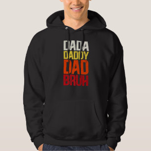 Mens Dada Daddy Vater Bruh Vaterschaft Bester Vate Hoodie