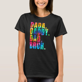 Mens Dada Daddy Vater Bruh von Son Boys Fathers Da T-Shirt
