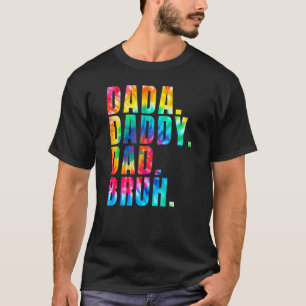Mens Dada Daddy Vater Bruh von Son Boys Fathers Da T-Shirt