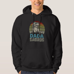 Mens Dadasaurus Rex Dinosaurier Vater Saurus Fathe Hoodie