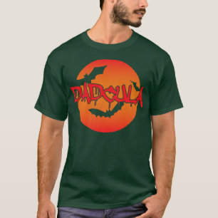 Mens Dadcula Funny Halloween Party Vater Kostüm T-Shirt