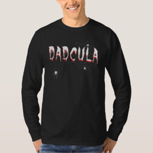 Mens Dadcula Vampires Cool Fun Vater Daddy Father T-Shirt