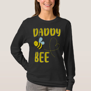 Mens Daddy Bee Family Matching Beekeeping Vater Pa T-Shirt