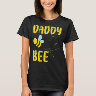 Mens Daddy Bee Family Matching Beekeeping Vater Pa T-Shirt