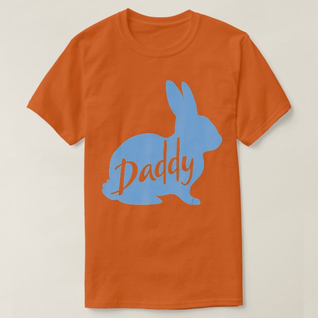 Mens Daddy Bunny Rabbit Vater Vater Vater Vater's  T-Shirt (Design vorne)