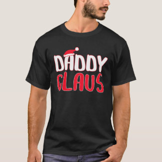 Mens Daddy Claus Matching Weihnachtskostüme T-Shirt