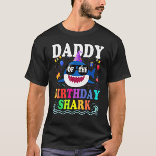 Mens Daddy des Hais Geburtstags Vater Matching Fam T-Shirt