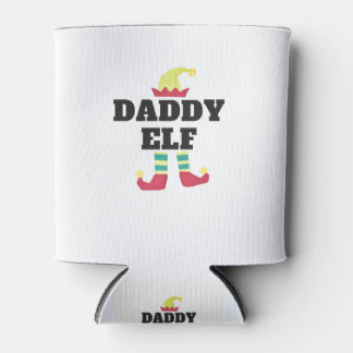 Mens Daddy Elf Funny Matching Weihnachtsgeschenk Dosenkühler