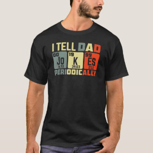 Mens Daddy, ich erzähle Vater Jokes regelmäßig Vät T-Shirt