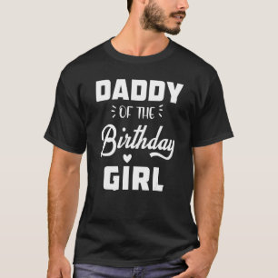 Mens Daddy vom Geburtstagsmädchen Matching T-Shirt