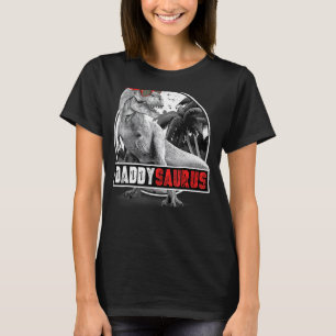 Mens Daddysaurus Rex Vater Dinosaurier Vatertag T-Shirt