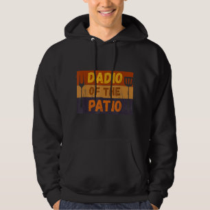 Mens Dadio Patio Funny Vintag Style Grillen F Hoodie