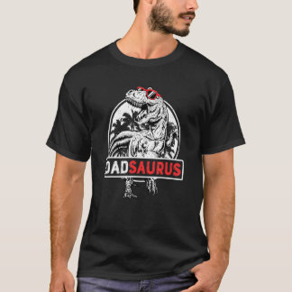 Mens Dadsaurus Rex Dinosaurier Vater Saurus Father T-Shirt