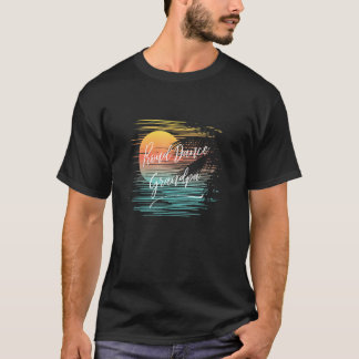 Mens Dance Grandpa Tanz Großvater Tropical Ha T-Shirt