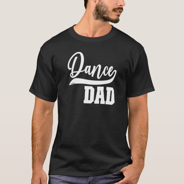 Mens Dance Vater tanzen Vater eines Tänzers Pater  T-Shirt (Vorderseite)