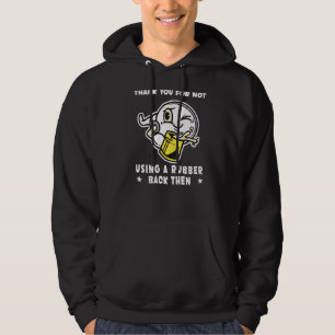 Mens danke Ihnen, dass Sie kein Kondom damals verw Hoodie