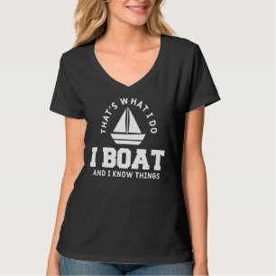 Mens das, was ich Segelangebot für Segler T-Shirt
