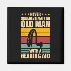 Mens Deaf Awareness ASL und Deaf Pride Magnet