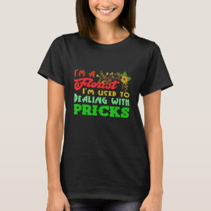 Mens Die Blume Business blüht Florist Horti T-Shirt