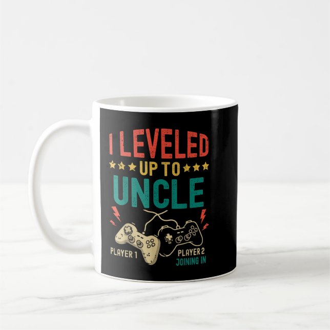 Mens, die ich bis zu Onkel New Oncle Gamer Promote Kaffeetasse (Links)