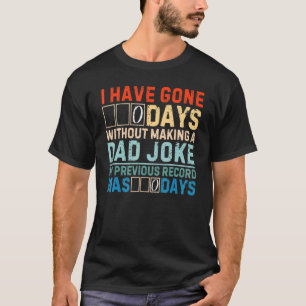 Mens, die ich zehn Tage gegangen bin, ohne einen V T-Shirt