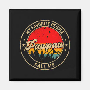 Mens Die Kinder nennen Pawpaw Papa Opa Magnet