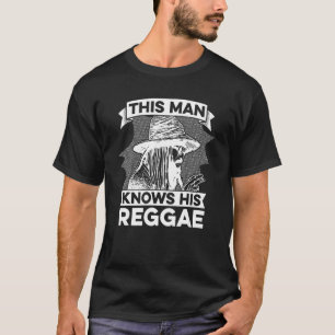Mens Dieser Mann kennt seine Reggae-Jamaikanische T-Shirt