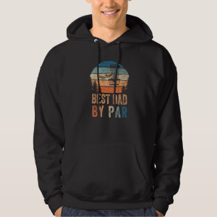 Mens Disk Golf Vater Bester Vater Par Vintag Disc Hoodie