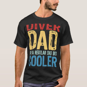 Mens Diver Vater Wie ein regelmäßiger Vater, aber T-Shirt