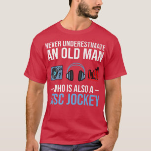 Mens DJ Disk Jockey Audio Engineer Sound Typ Music T-Shirt