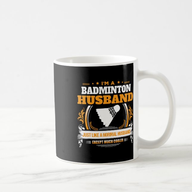 Mens Dminton Husnd Christmas Gift Kaffeetasse (Rechts)