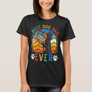Mens Doberman Best Dog Vater Ever Dog T-Shirt