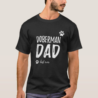 Mens Doberman Dog Vater Bestes Mal Funny Gift Idee T-Shirt