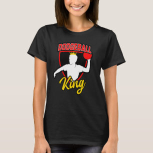 Mens Dodgeball King für Dodgeball und Dodgeball T-Shirt